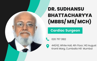 Dr. Sudhansu Bhattacharyya ( MBBS, MS, MCH) -  Best Cardiac surgeon in India
